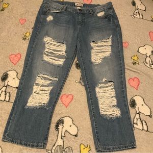 Mudd Jeans. Ankle cropped length